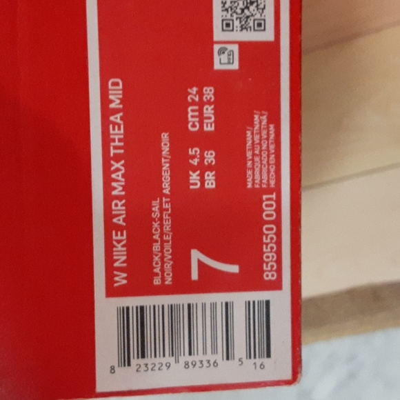 Nike Air Max Thea Mid Women's chelsea sneakerboot black - Picture 8 of 8